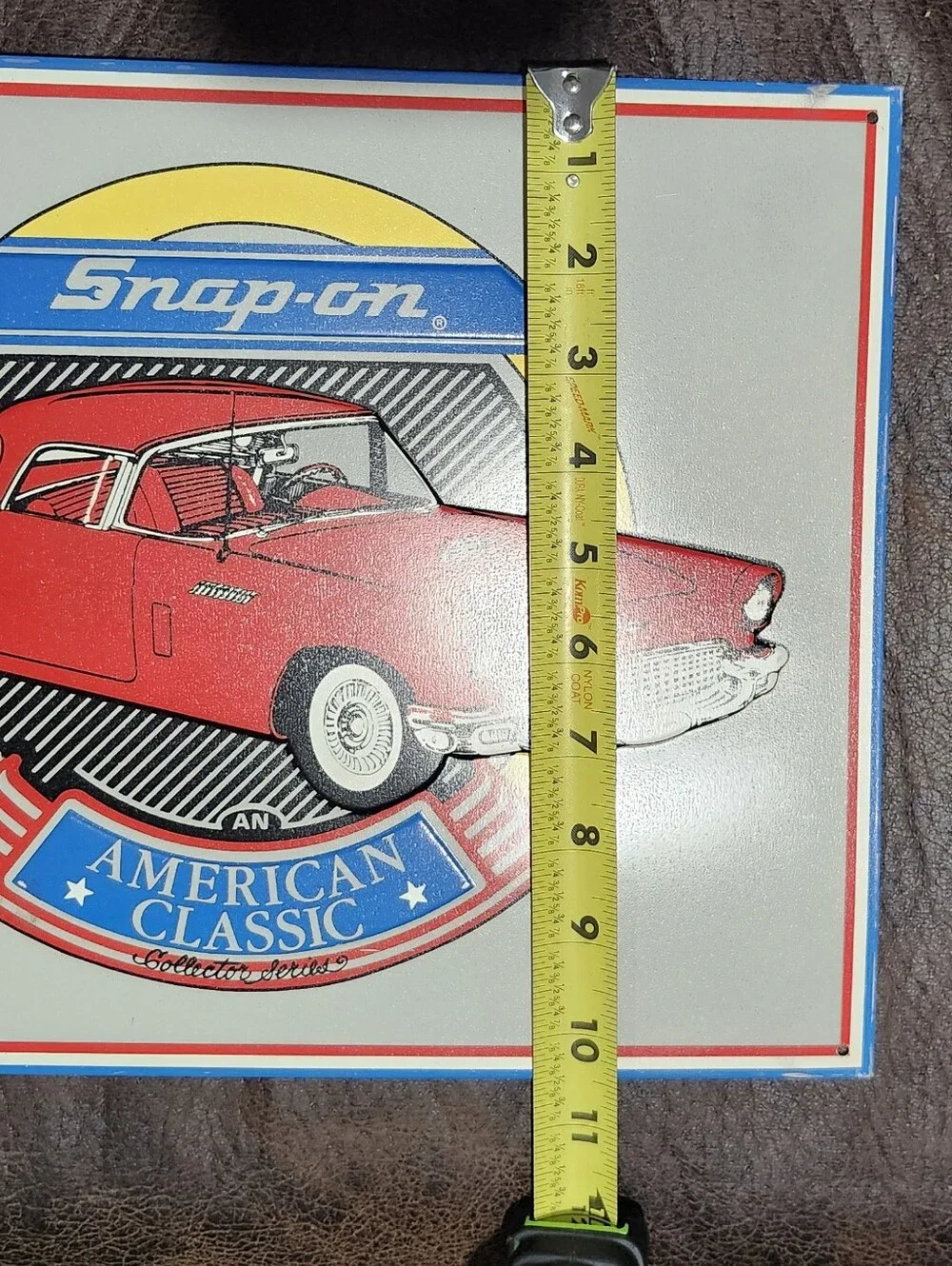 Snap-On Nostalgic Reproduction Metal Sign